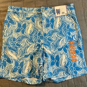 Womens' Stella Parker Collections shorts - blue and white